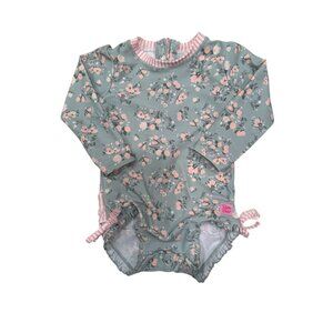 NWOT Rufflebutts One Piece Bathing Suit with Zipper